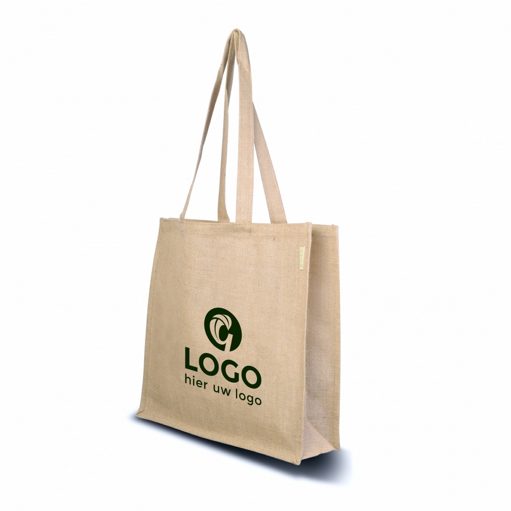Jute shoulder bag | Eco promotional gift